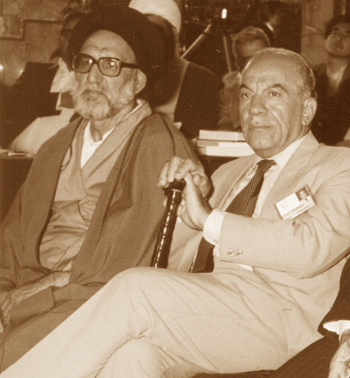 حسین علی محفوظ و محقق طباطبائی