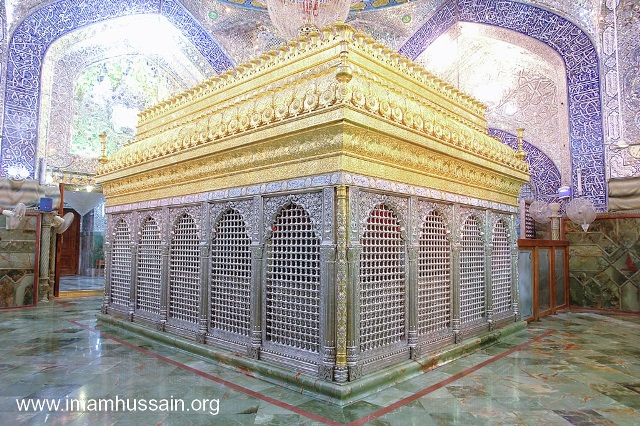 ضریح کنونی آستان مقدس امام علی (ع) در نجف